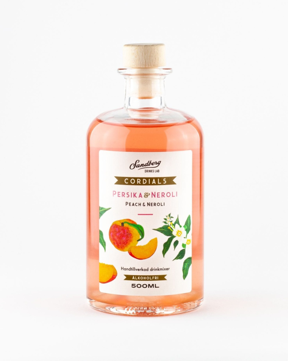 Cordials, pêche et néroli - Sandberg Drinks Lab dans le groupe Cocktails et Vin / Équipement à cocktail / Autre équipement à cocktail l\'adresse The Kitchen Lab (1821-23387)