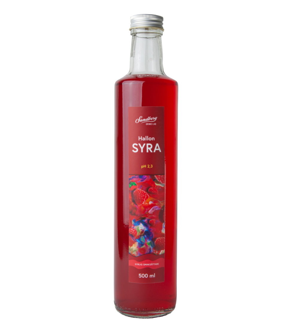 Acide de framboise, 500 ml - Sandberg Drinks Lab dans le groupe Cocktails et Vin / Équipement à cocktail / Autre équipement à cocktail l\'adresse The Kitchen Lab (1821-29339)