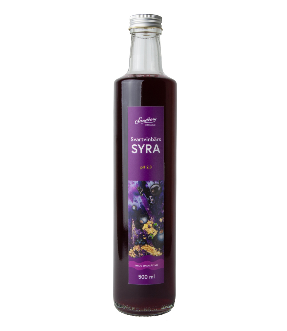 Acide de cassis, 500 ml - Sandberg Drinks Lab dans le groupe Cocktails et Vin / Équipement à cocktail / Autre équipement à cocktail l\'adresse The Kitchen Lab (1821-29342)