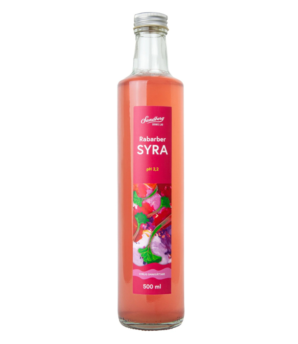 Acide de rhubarbe, 500 ml - Sandberg Drinks Lab dans le groupe Cocktails et Vin / Équipement à cocktail / Autre équipement à cocktail l\'adresse The Kitchen Lab (1821-31126)
