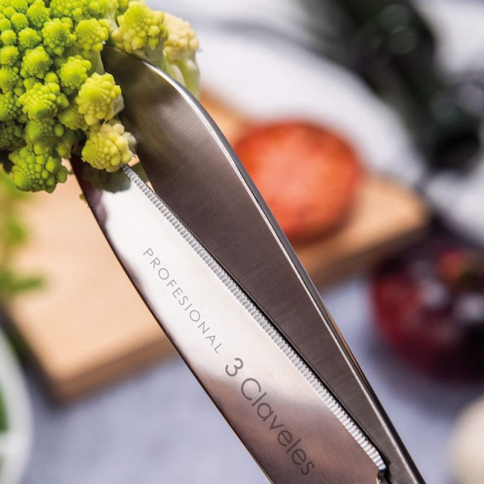 Ciseaux de cuisine en acier inoxydable, Professional - 3 Claveles - 20 cm