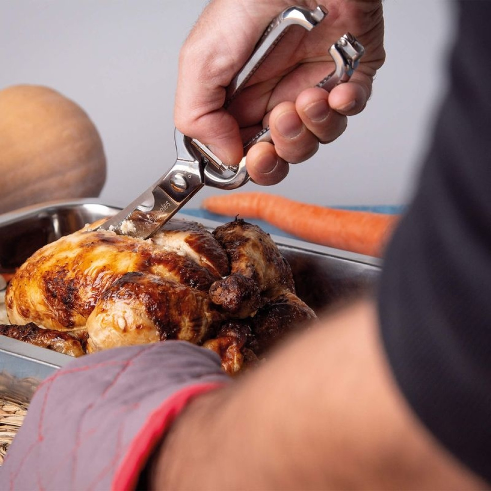 Ciseaux à volaille professionnels avec ressort - 3 Claveles