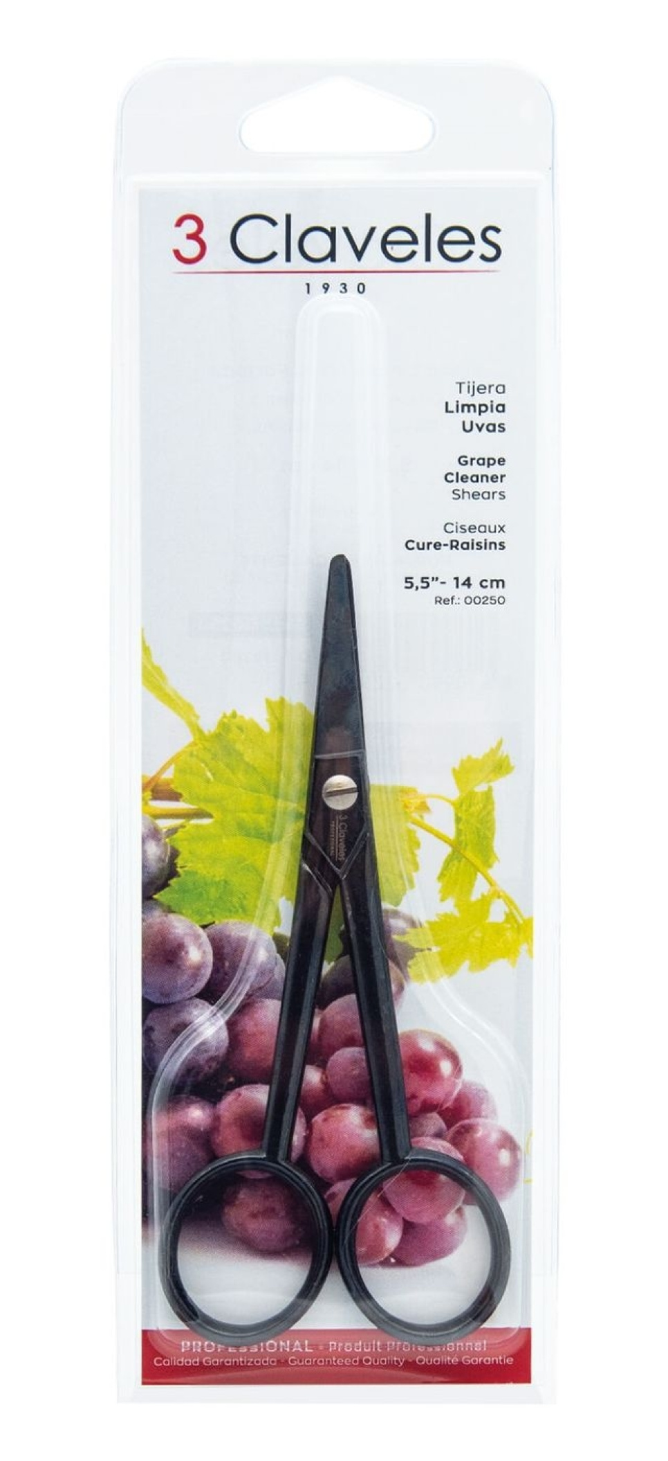 Nettoyeur de raisins, 14 cm - 3 Claveles