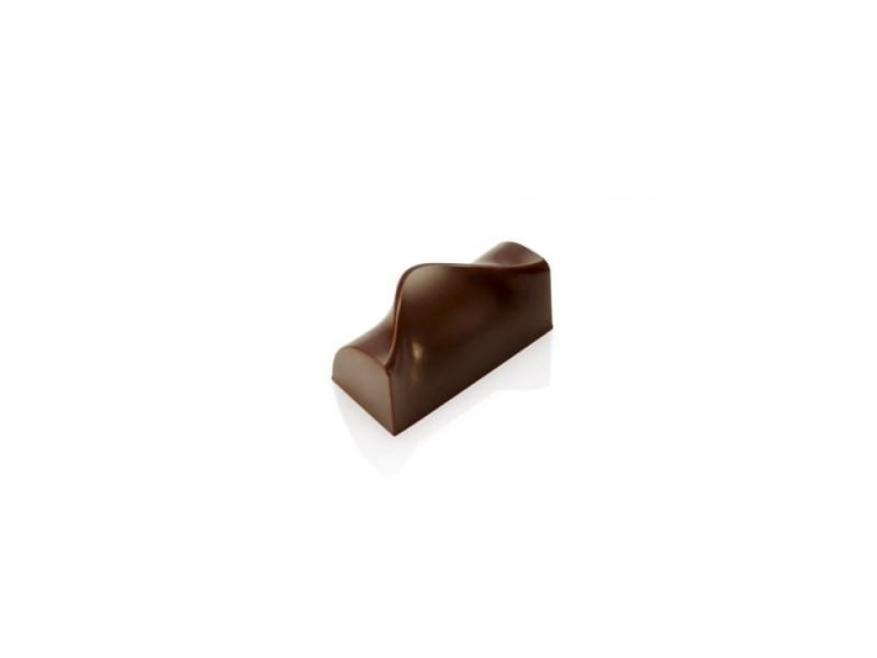 Forme pralinée En forme de vague, 21 pralines – Pavoni dans le groupe Pâtisserie / Ustensiles à pâtisserie / Ustensiles pour le chocolat l\'adresse The Kitchen Lab (1827-13306)