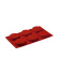 Moule à pâtisserie en silicone, cylindre bas, 6 pcs - Pavoni