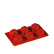Moule à pâtisserie en silicone, rose, 6 pcs - Pavoni