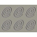 Moule silicone, Spirale ovale, Gourmand - Pavoni