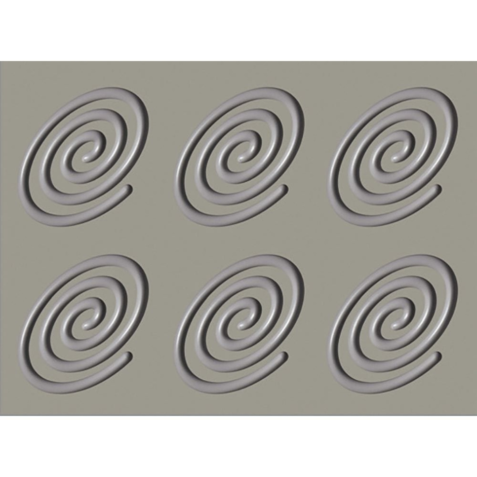 Moule silicone, Spirale ovale, Gourmand - Pavoni dans le groupe Pâtisserie / Moules / Moules en silicone l\'adresse The Kitchen Lab (1827-22279)