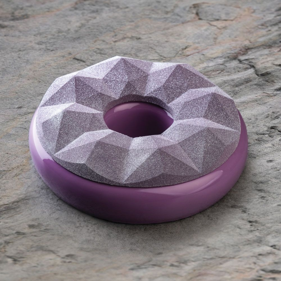 Forme de gâteau en silicone, deux parties, kit de gâteau 3D, KE071, Louvre, Ø18cm - Pavoni dans le groupe Pâtisserie / Moules / Moules en silicone l\'adresse The Kitchen Lab (1827-27464)