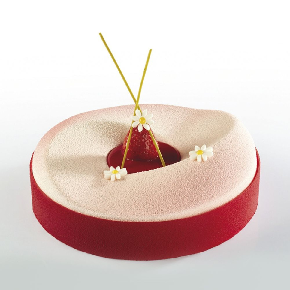 Forme de gâteau, KE003, Vélodrome, Ø18cm - Pavoni dans le groupe Pâtisserie / Moules / Moules en silicone l\'adresse The Kitchen Lab (1827-27482)