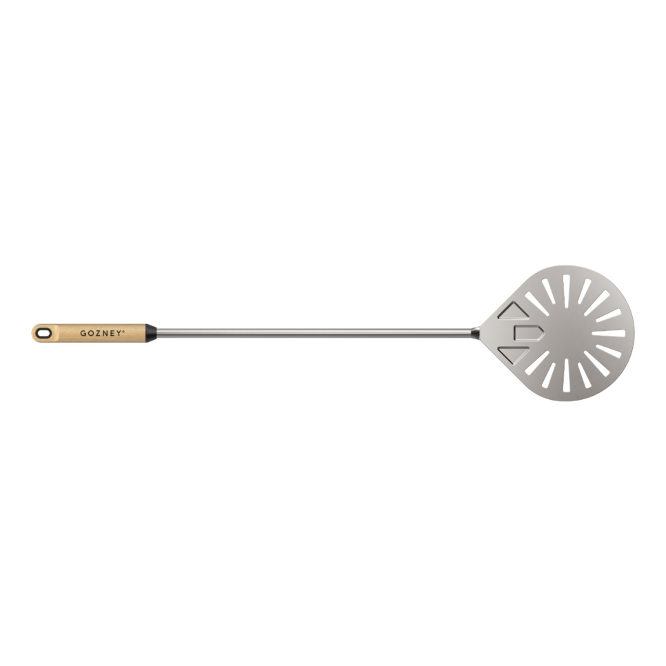 Pelle de rotation, Balance, Manche en bois - Gozney dans le groupe Pâtisserie / Ustensiles à pâtisserie / Pelles à pizza l\'adresse The Kitchen Lab (1829-34003)