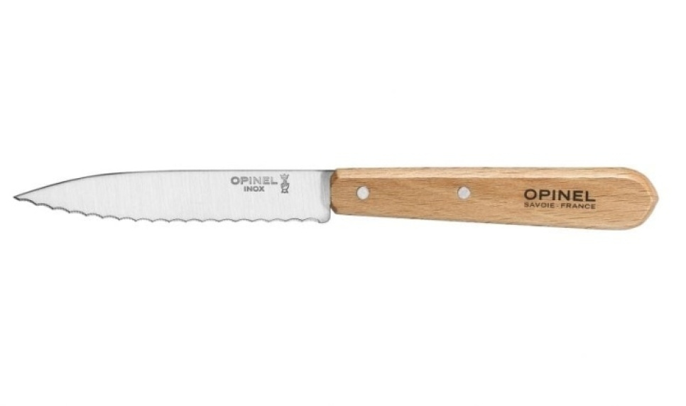 Couteau universel dentelé 10 cm, plusieurs coloris - Opinel dans le groupe Cuisine / Couteaux de cuisine / Couteaux multi usage l\'adresse The Kitchen Lab (1861-22628)