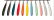 Coupe-fromage dentelée, en plusieurs couleurs - Bjørklund