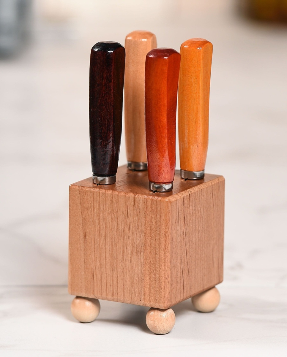 Couteaux à beurre avec blocs - Butter Bell® dans le groupe Arts de la table / Assiettes, Bols et Plats / Beurrier l\'adresse The Kitchen Lab (1869-23706)