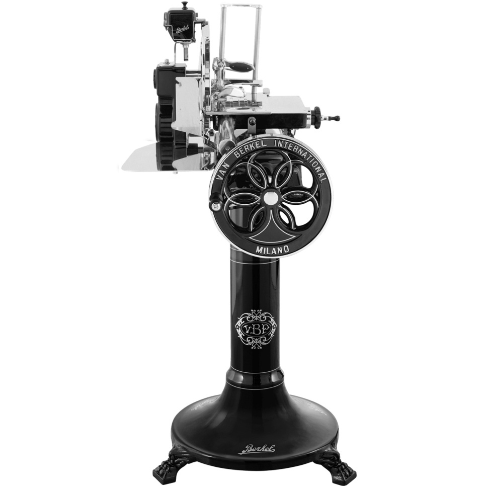 Support pour Slicer B3, Tribute, B114, Noir avec décor argenté - Berkel