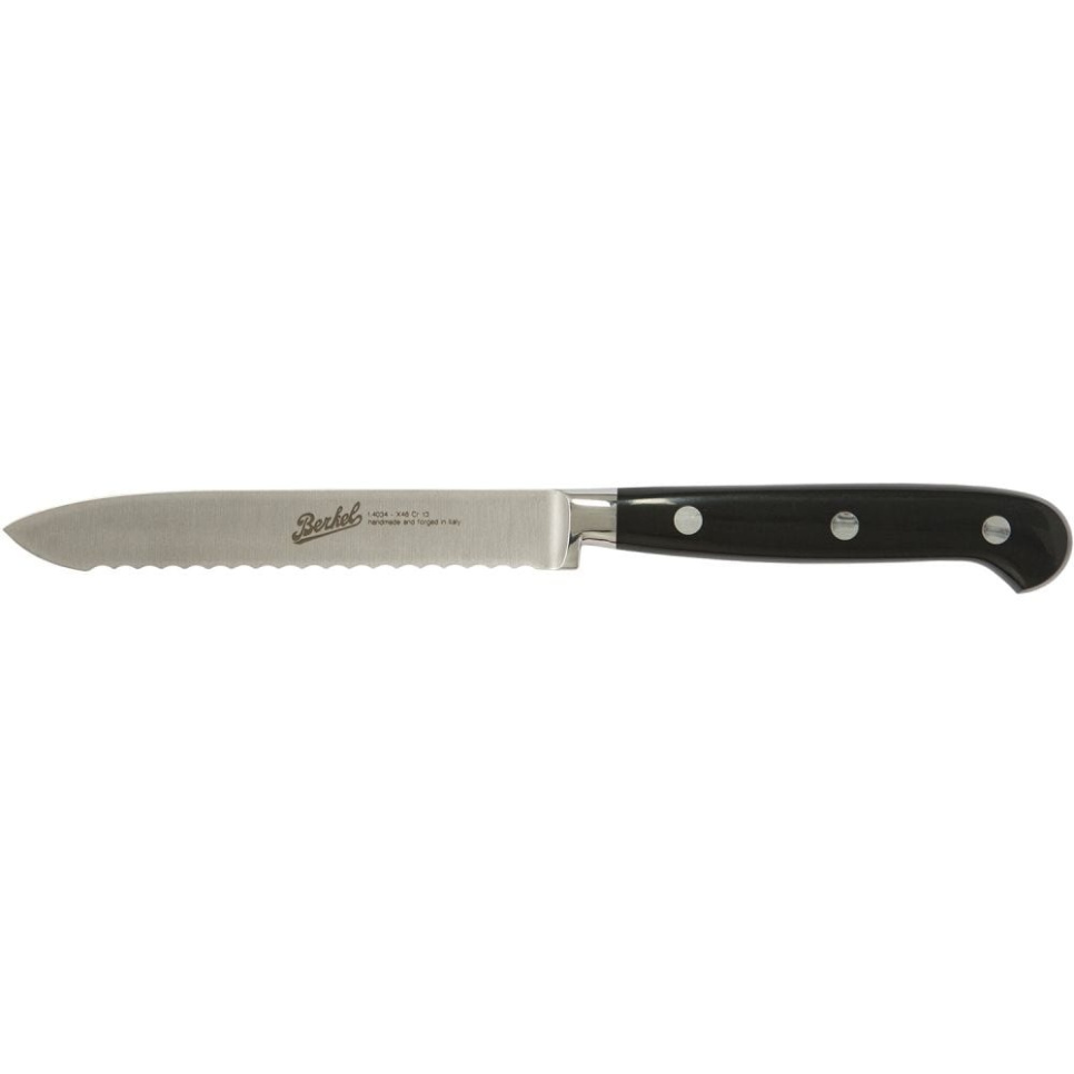 Couteau universel, 12 cm, Adhoc Glossy Black - Berkel dans le groupe Cuisine / Couteaux de cuisine / Couteaux multi usage l\'adresse The Kitchen Lab (1870-23928)