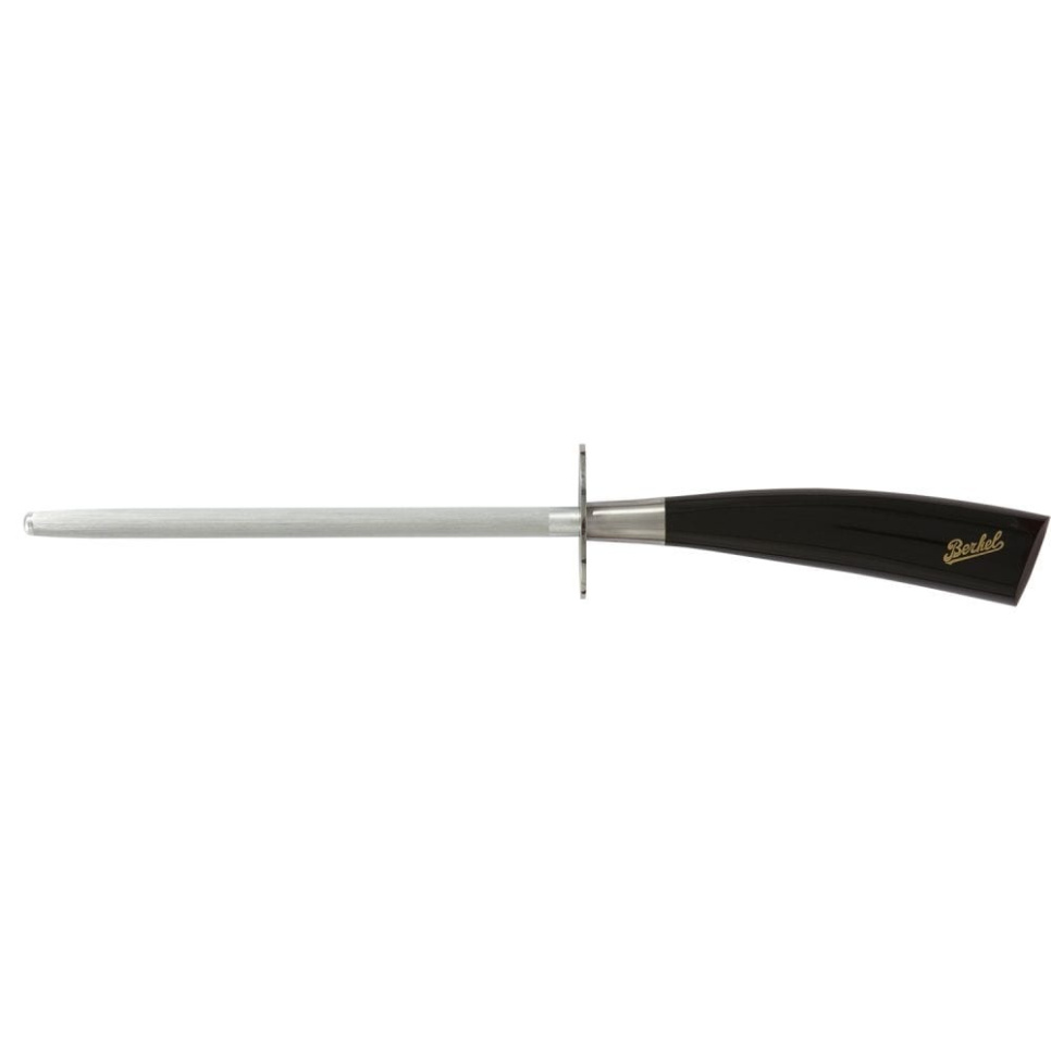 Acier frontal, 20 cm, Elegance Glossy Black - Berkel dans le groupe Cuisine / Couteaux de cuisine / Entretien des couteaux / Fusils d’affûtage et pierres à aiguiser l\'adresse The Kitchen Lab (1870-23942)