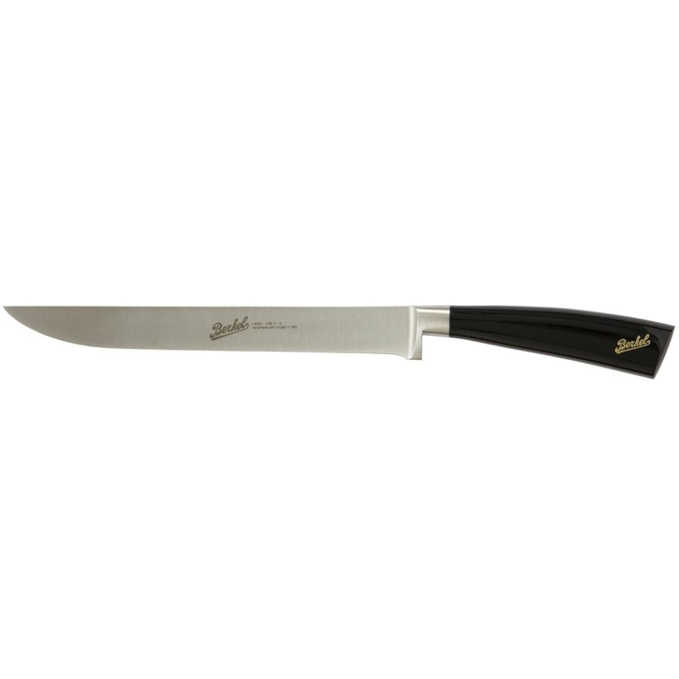 Couteau à trancher, 22 cm, Elegance Noir Brillant - Berkel dans le groupe Cuisine / Couteaux de cuisine / Couteaux à trancher l\'adresse The Kitchen Lab (1870-23943)