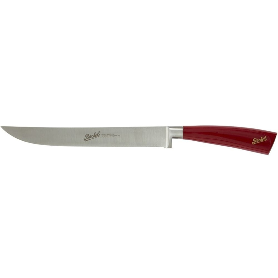 Couteau Trancher, 22 cm, Rouge Élégance - Berkel dans le groupe Cuisine / Couteaux de cuisine / Couteaux à trancher l\'adresse The Kitchen Lab (1870-23960)