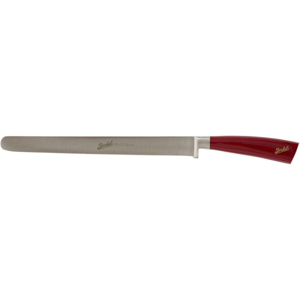 Couteau à salami, 26 cm, Elegance Rouge - Berkel dans le groupe Cuisine / Couteaux de cuisine / Autres couteaux l\'adresse The Kitchen Lab (1870-23968)