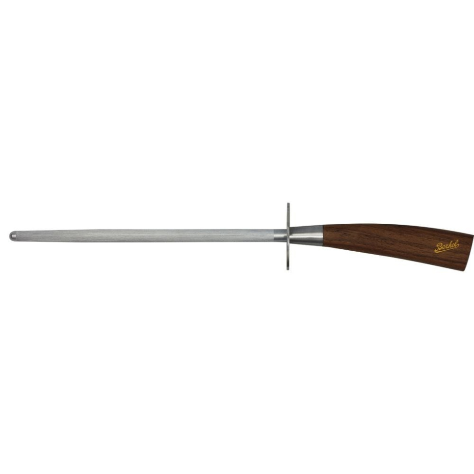 Poils en acier, 20 cm, Élégance Noyer - Berkel dans le groupe Cuisine / Couteaux de cuisine / Entretien des couteaux / Fusils d’affûtage et pierres à aiguiser l\'adresse The Kitchen Lab (1870-23972)
