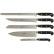 Lot de couteaux en cinq parties, Adhoc Noir Brillant - Berkel