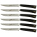 Couteaux à steak, pack de 6, Elegance Glossy Black - Berkel