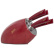 Bloc à couteaux en cuir avec cinq couteaux, Elegance Red - Berkel