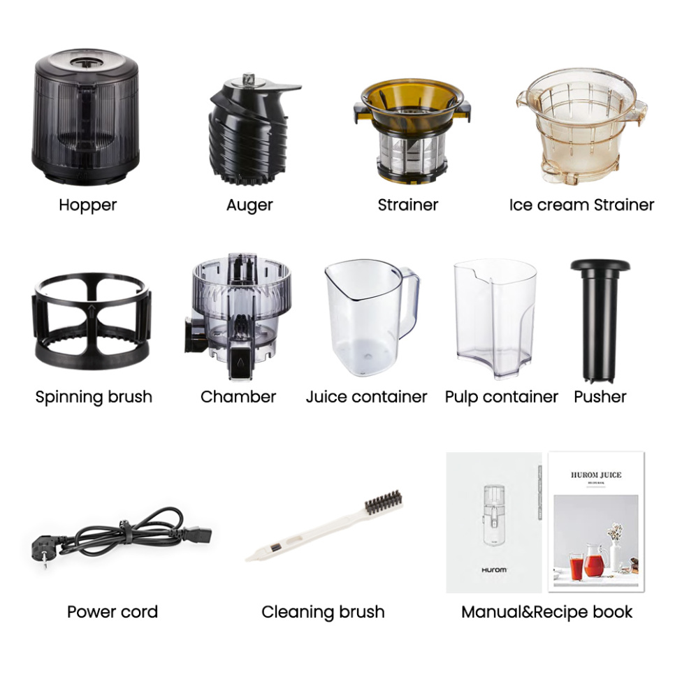 Slow juicer H70-ST, Pure Press - Hurom