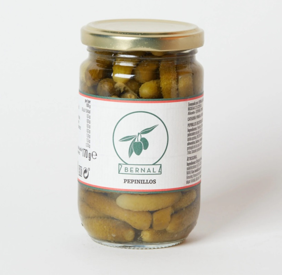 Cornichons / Pepinillos, 170 g - Bernal dans le groupe Cuisine / Autour du monde l\'adresse The Kitchen Lab (1971-29090)