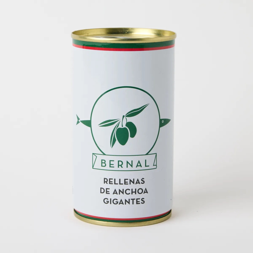 Olives Manzanilla Farcies aux Anchois, 150 g - Bernal dans le groupe Cuisine / Autour du monde l\'adresse The Kitchen Lab (1971-35966)