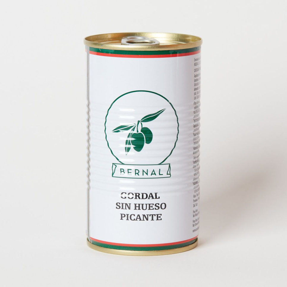 Olives Gordal Dénoyautées, Picante, 150 g - Bernal dans le groupe Cuisine / Autour du monde l\'adresse The Kitchen Lab (1971-35968)