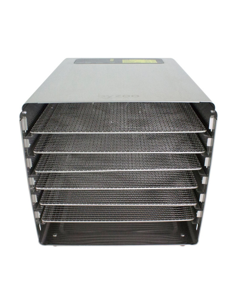 Armoire de séchage Mini DH02 en inox avec écran tactile, 6 plateaux - Byzoo