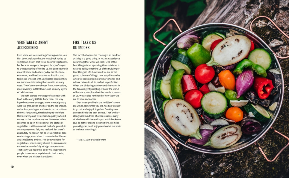 Cooking Greens On Fire - Nicolai & Eva Tram