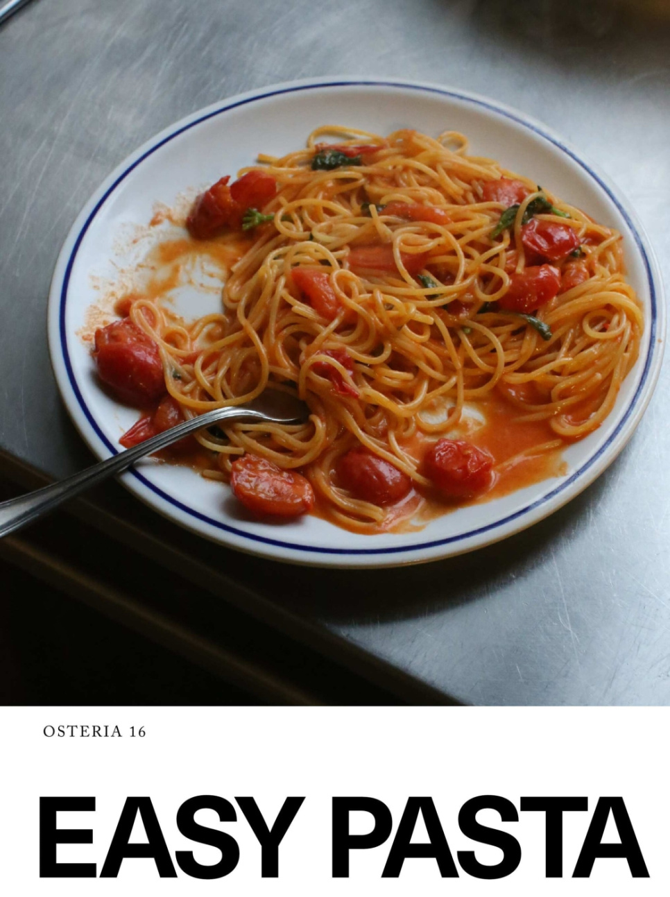 Easy Pasta - Osteria 16 dans le groupe Cuisine / Livres de cuisine / Cuisines nationales et régionales l\'adresse The Kitchen Lab (1987-35567)
