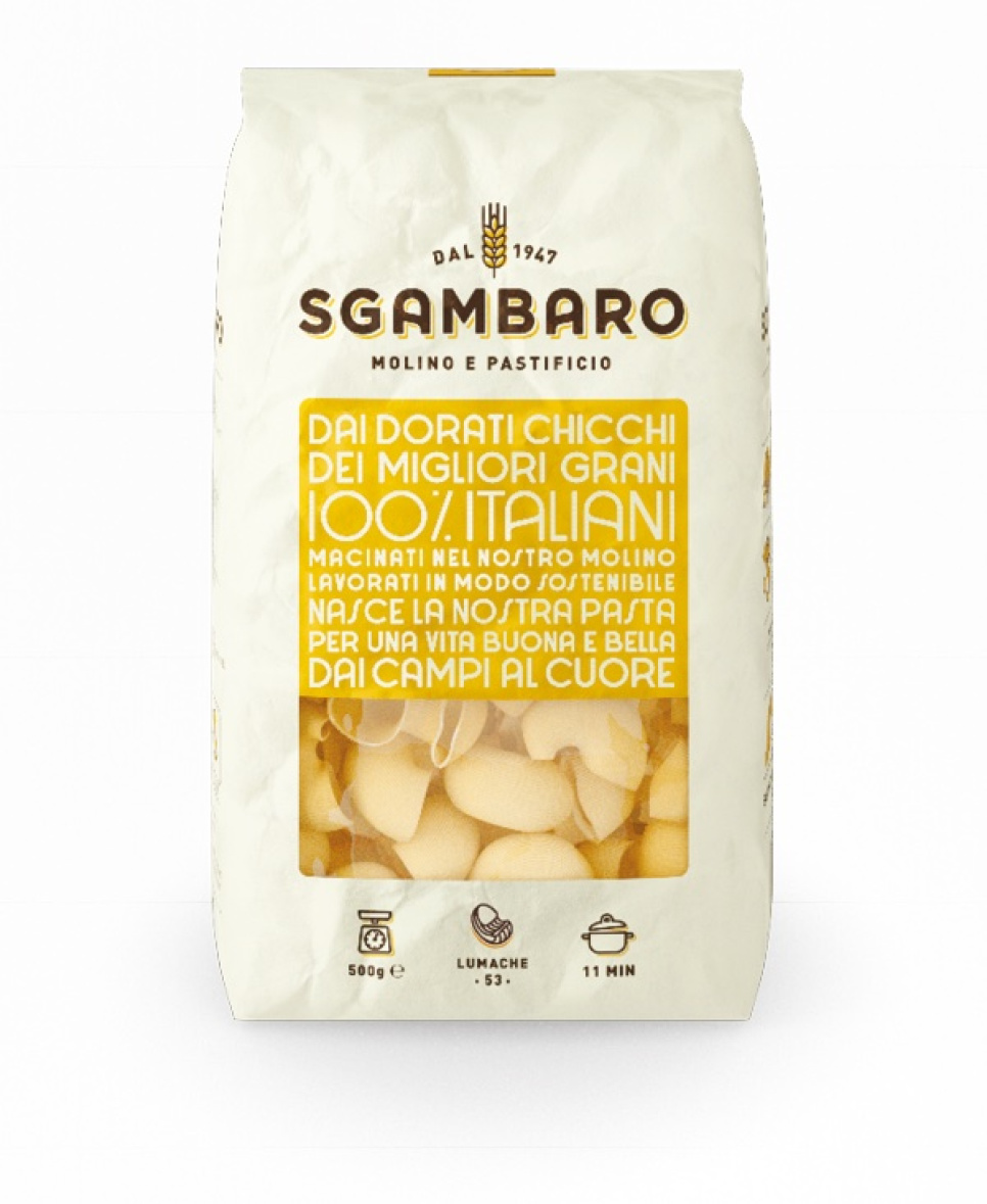 Lumache Linea Gialla Marco Aurelio, 500g - Sgambaro dans le groupe Cuisine / Autour du monde l\'adresse The Kitchen Lab (2022-28325)