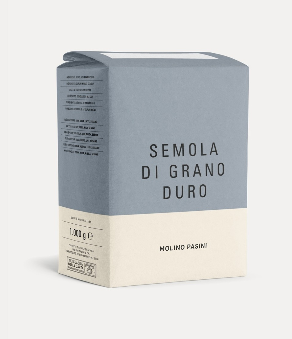 Farine, Semola di Grano Duro, 1kg - Molino Pasini dans le groupe Cuisine / Autour du monde l\'adresse The Kitchen Lab (2022-30923)