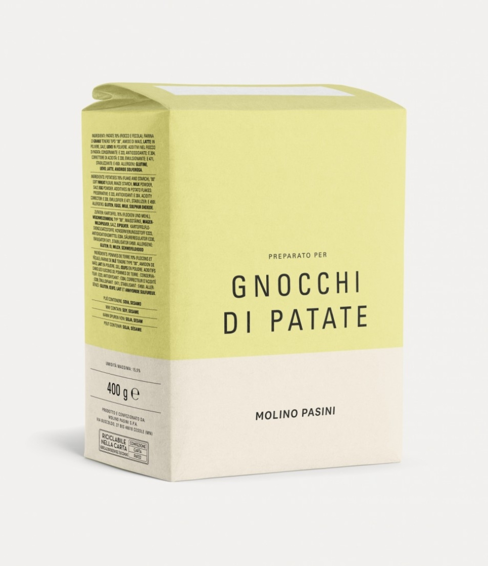 Mélange de farine, Gnocchi di Patate, 400g - Molino Pasini dans le groupe Cuisine / Autour du monde l\'adresse The Kitchen Lab (2022-30924)