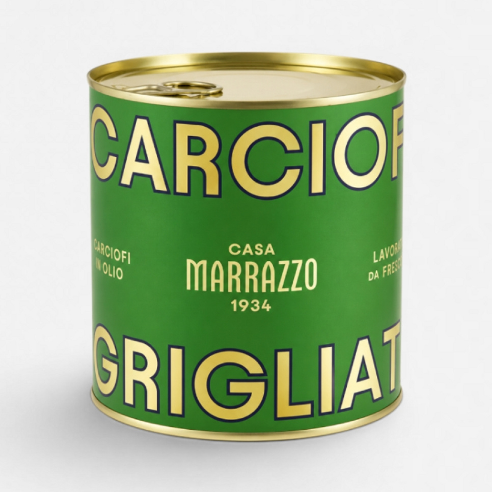 Artichauts Grillés en Morceaux, Carciofi Grigliati, 750 g - Casa Marrazzo dans le groupe Cuisine / Autour du monde l\'adresse The Kitchen Lab (2022-35982)