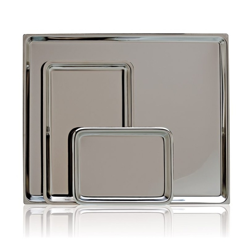 Plateau inox / plateau de service / plat à rôtir dans le groupe Cuisine / Ustensiles de cuisine / Mise en place l\'adresse The Kitchen Lab (2024-25721)