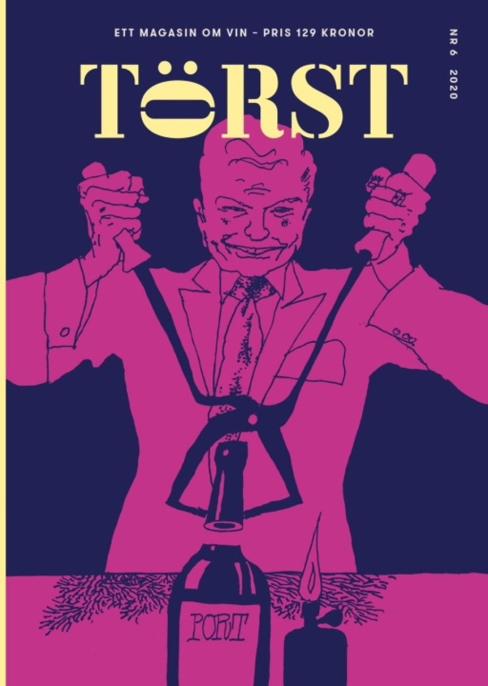 The wine magazine Törst dans le groupe Cuisine / Livres de cuisine / Magazines / Vin l\'adresse The Kitchen Lab (2050-25844)