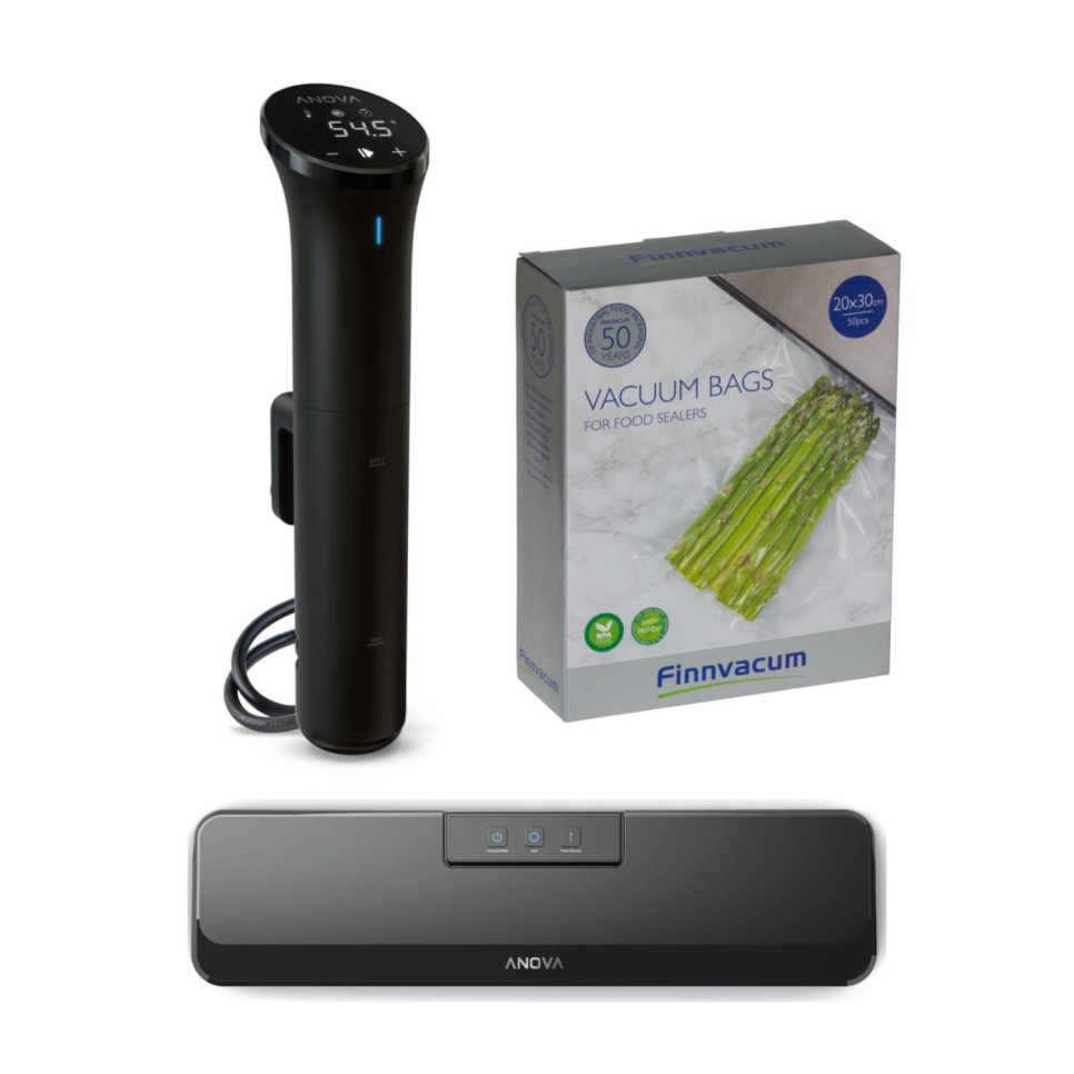 Kit Sous Vide, Anova Nano 2.0 / Anova Precision® - Anova dans le groupe Cuisine / La cuisson sous vide / Sacs à fermeture et aspirants l\'adresse The Kitchen Lab (2075-36663)