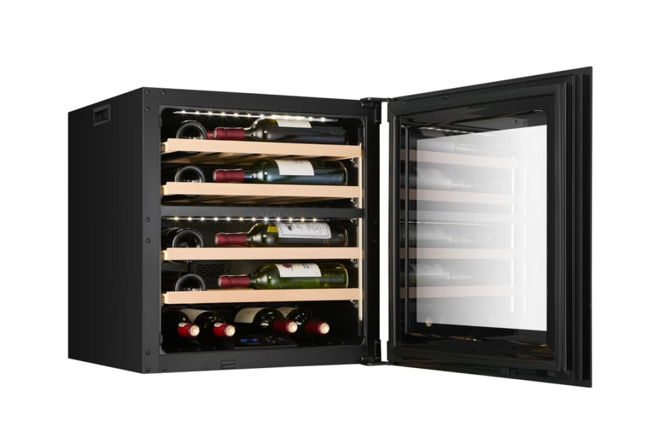 Cave à vin Kitchen Built-in 60, Double zone, Noir - Vigneron