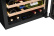 Cave à vin Kitchen Built-in 60, Double zone, Noir - Vigneron