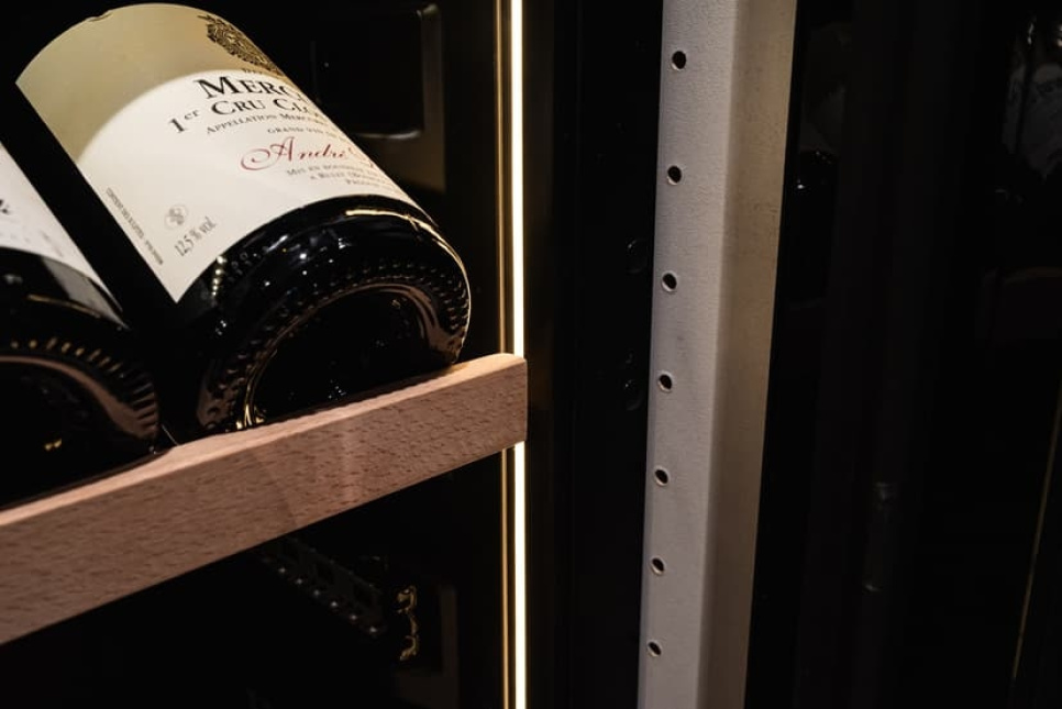 Cave à vin Kitchen Collection 40, Double zone, Noir - Vigneron