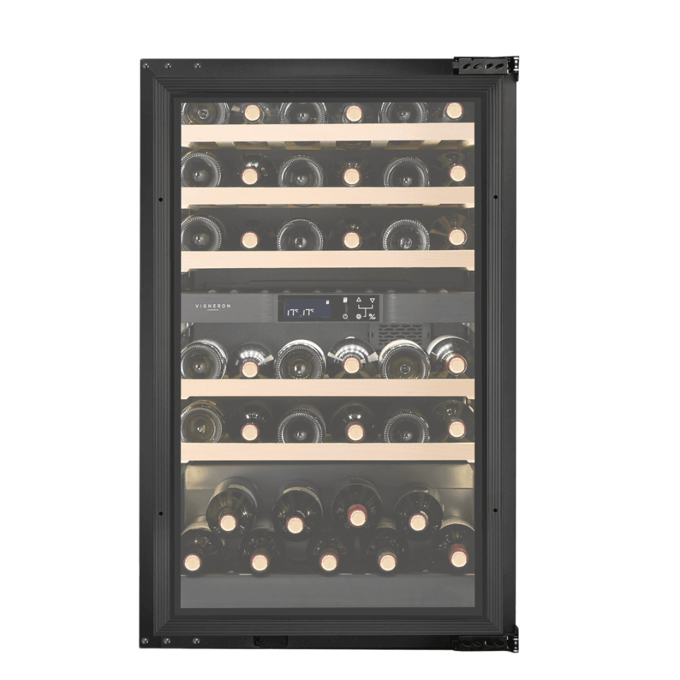 Cave à vin Kitchen Integrated 90, Double zone - Vigneron dans le groupe Électroménager / Conserver au frais et congeler / Caves à vins réfrigérées l\'adresse The Kitchen Lab (2140-35593)