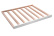 Bordure de clayette VKC40 / VD40, Inox - Vigneron