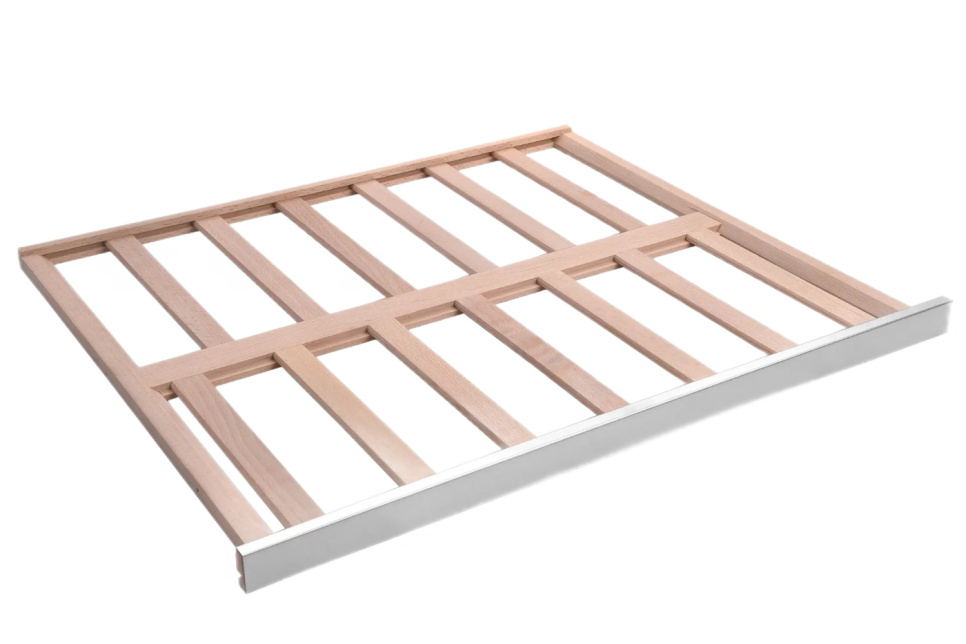 Bordure de clayette VS200, Inox - Vigneron