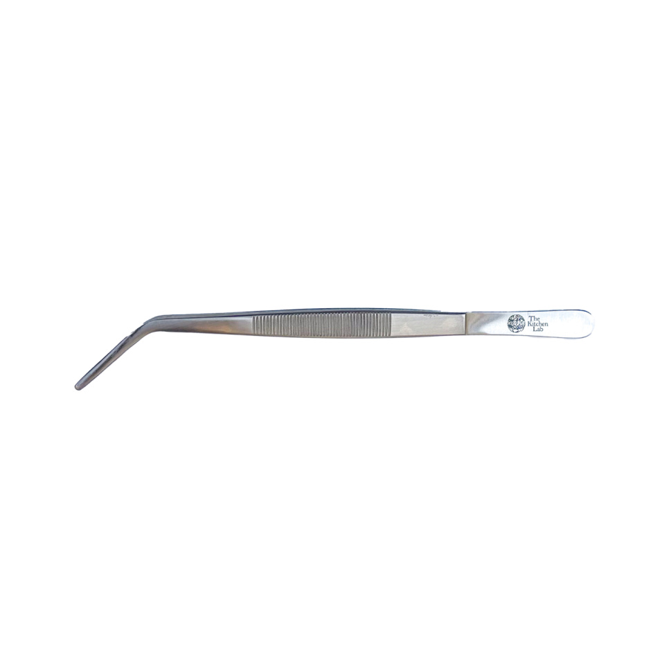 Pince à épiler avec angle, 20cm, argent - The Kitchen Lab dans le groupe Cuisine / Ustensiles de cuisine / Pinces l\'adresse The Kitchen Lab (2177-28874)