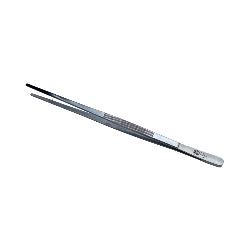 Pince à épiler droite, 30cm, argent - The Kitchen Lab dans le groupe Cuisine / Ustensiles de cuisine / Pinces l\'adresse The Kitchen Lab (2177-28876)
